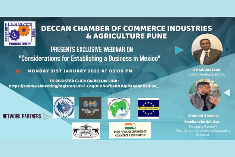 GIBF Country Connect Webinar 2022 - Considerations for Establishing a Business in Mexico